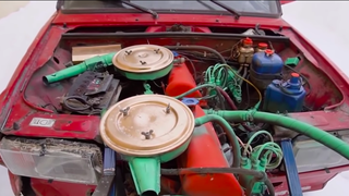 Here's What Happens When You Bolt Two Inline-Four Engines Together to Create a Straight-Eight